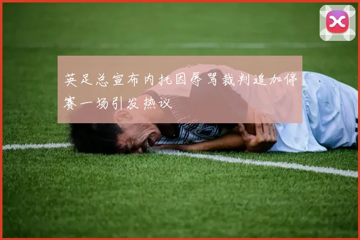 英足总宣布内托因辱骂裁判追加停赛一场引发热议